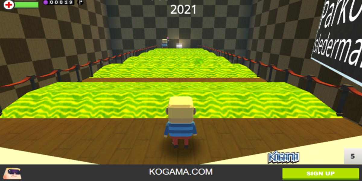 Kogama: Parkour Slederman: Y8