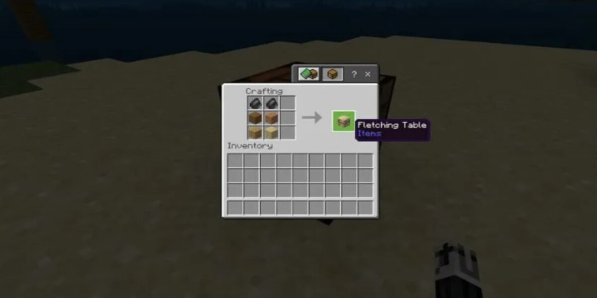 Fletching Table ใน เกม Minecraft