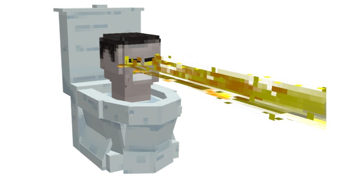 สกิน เกม Minecraft Skibidi Toilet