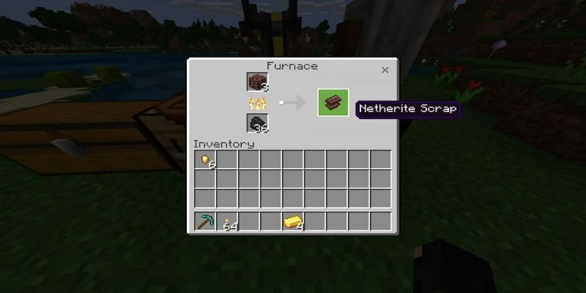 พลั่ว Netherite Minecraft 