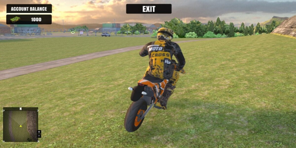 Motocross Driving Simulator: Y8