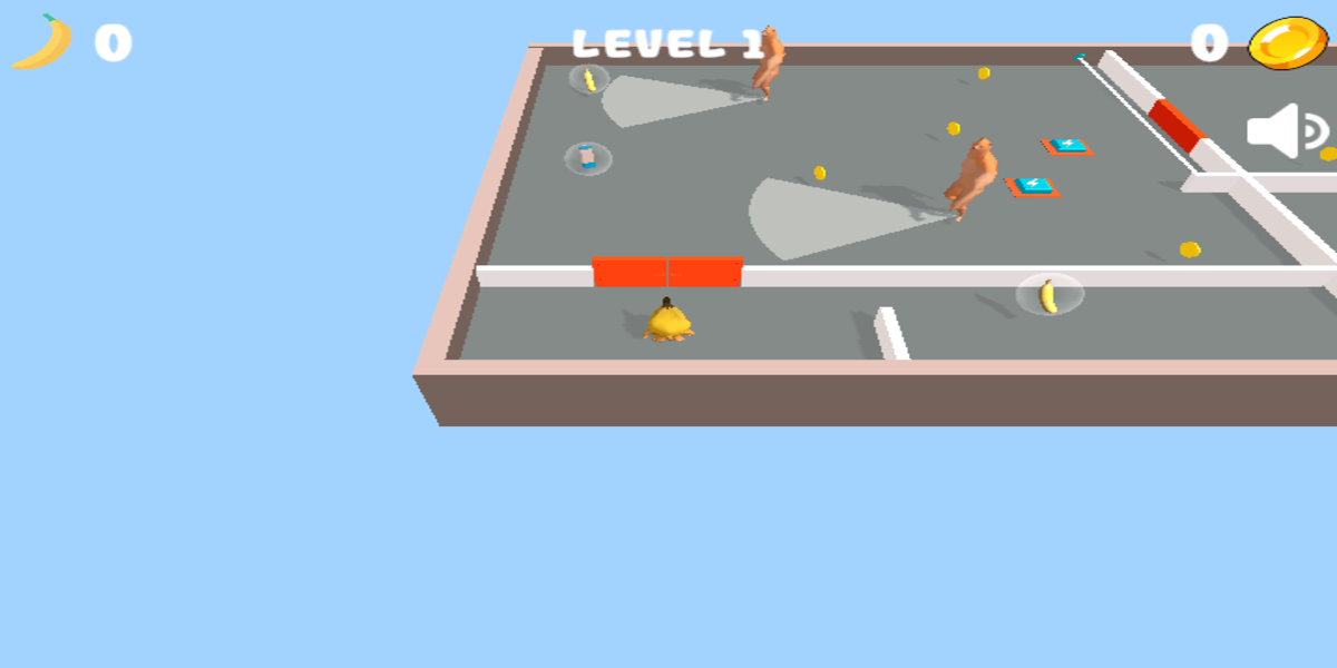 Banana Cat Escape: Y8