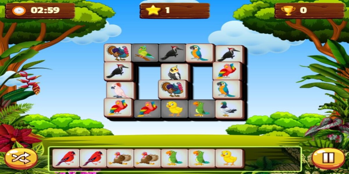 Bird Tiles Match: Y8