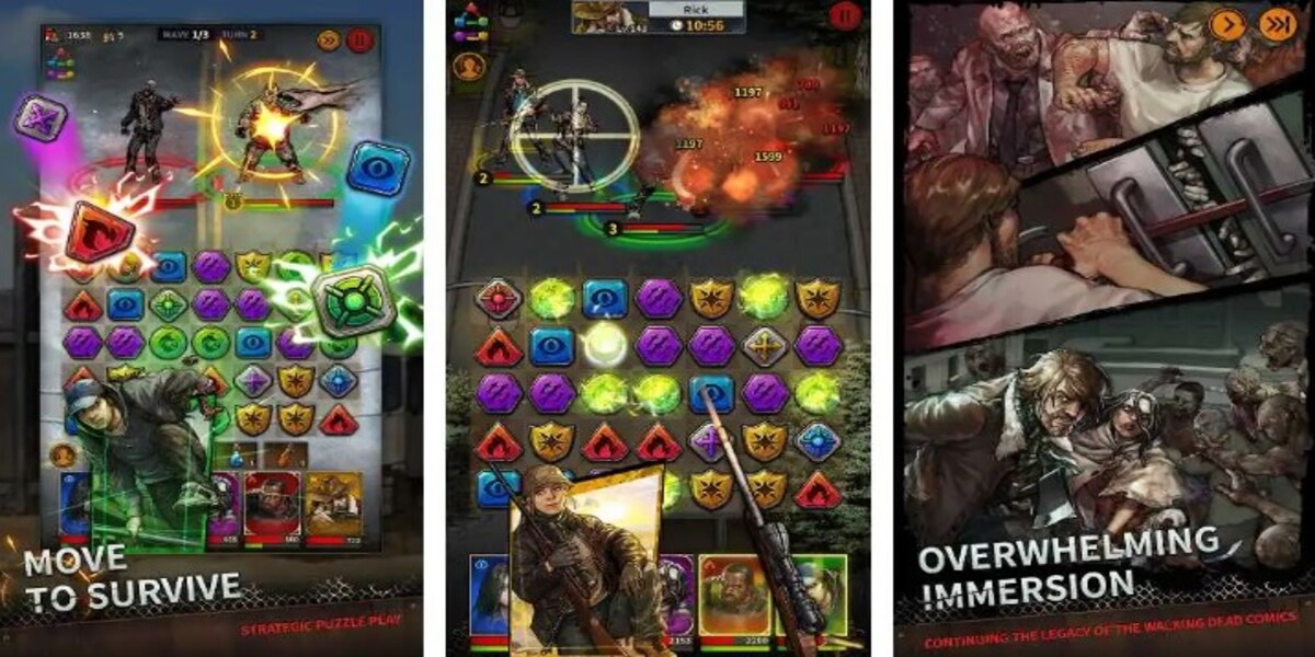 เกม The Walking Dead Match 3 Tales