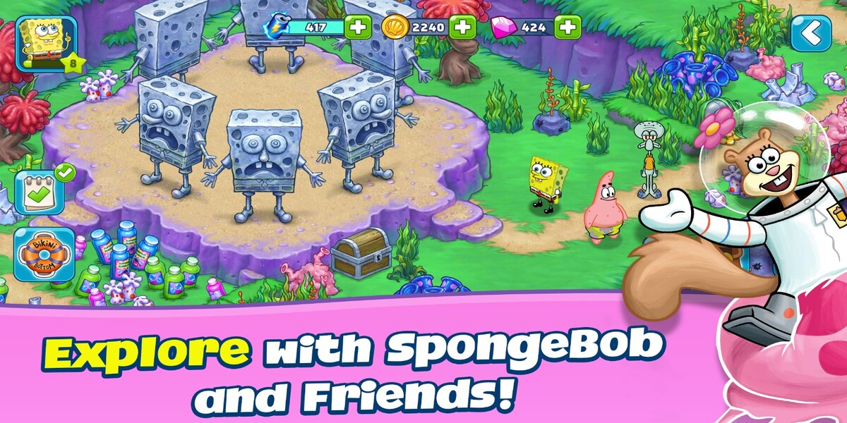 เกม SpongeBob Adventures: In a Jam