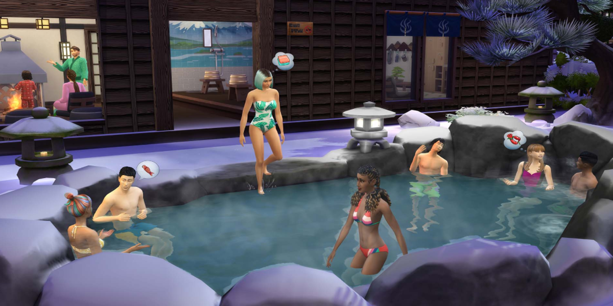 รีวิวเกม The Sims 4 Snowy Escape เกมมือถือ