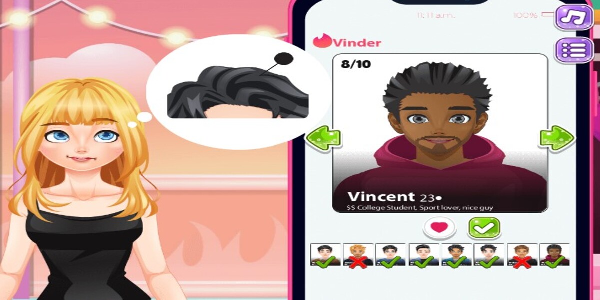 Blonde Sofia: Dating Vinder: Y8