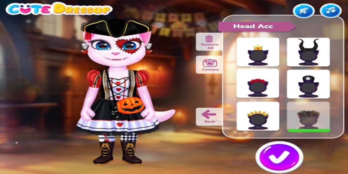 Cat Girl Halloween Preparation: Y8