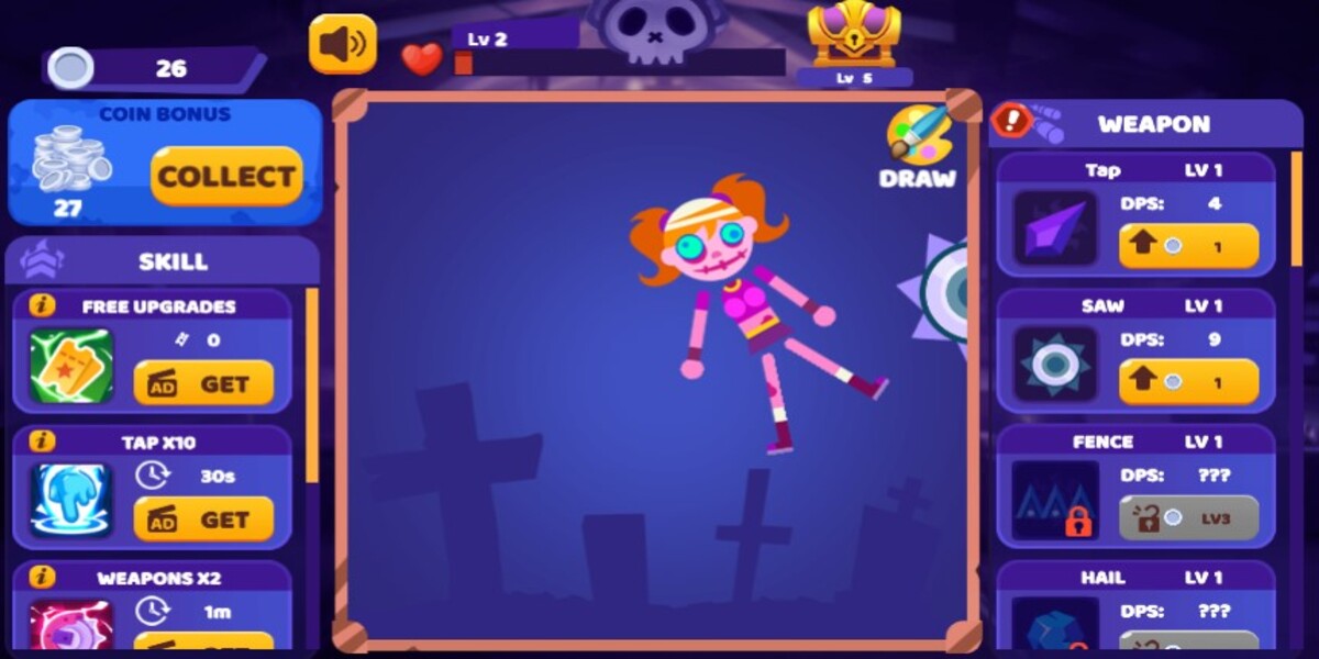 Kick Zombie Voodoo: Y8