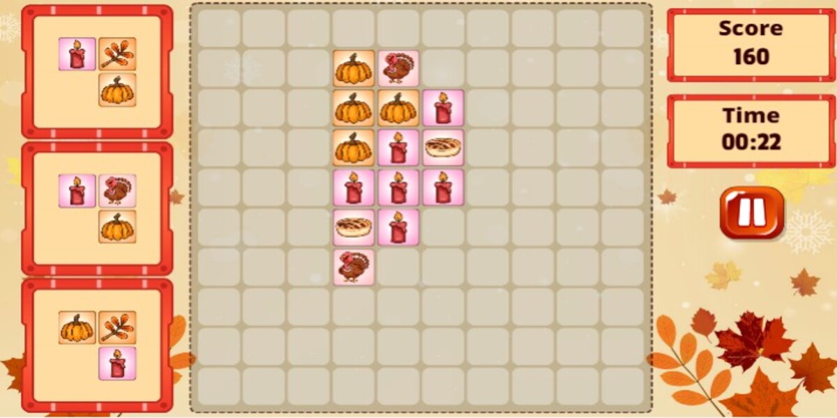 Turkey Twist Tetriz: Y8