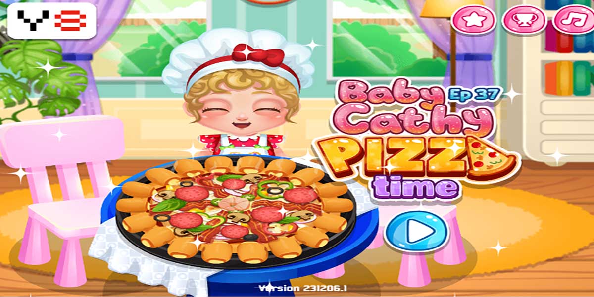 Baby Cathy Ep37: Pizza Time : Y8