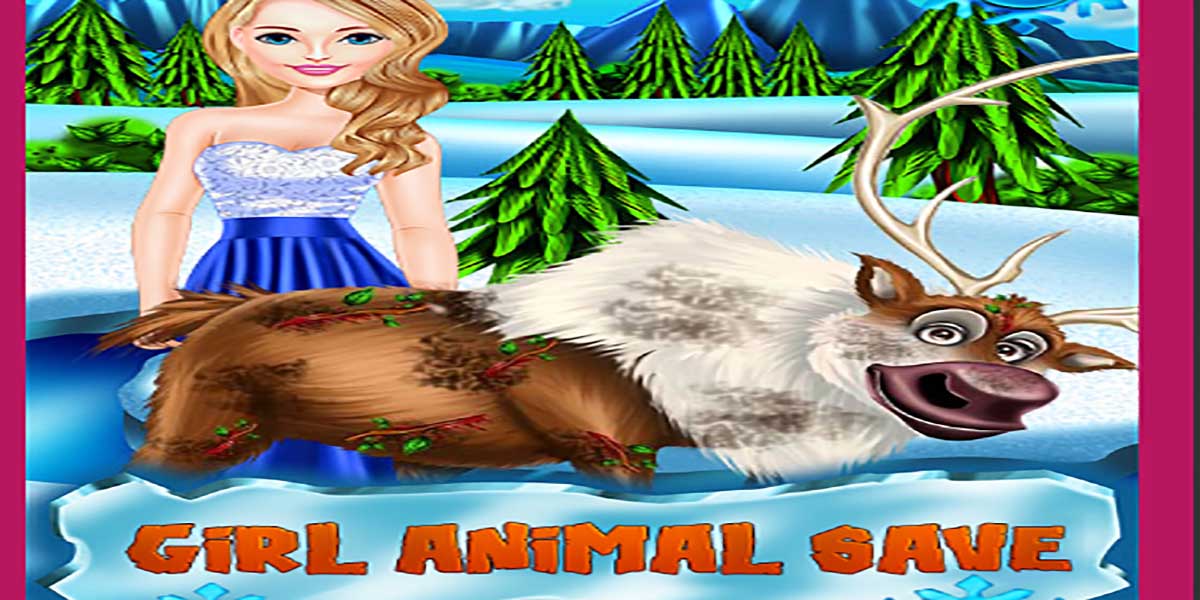 Girl Animal Save : Y8