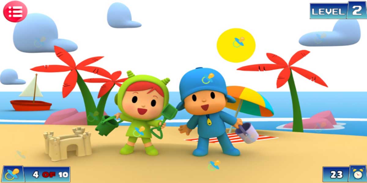 Pocoyo Hidden Objects Y8 2