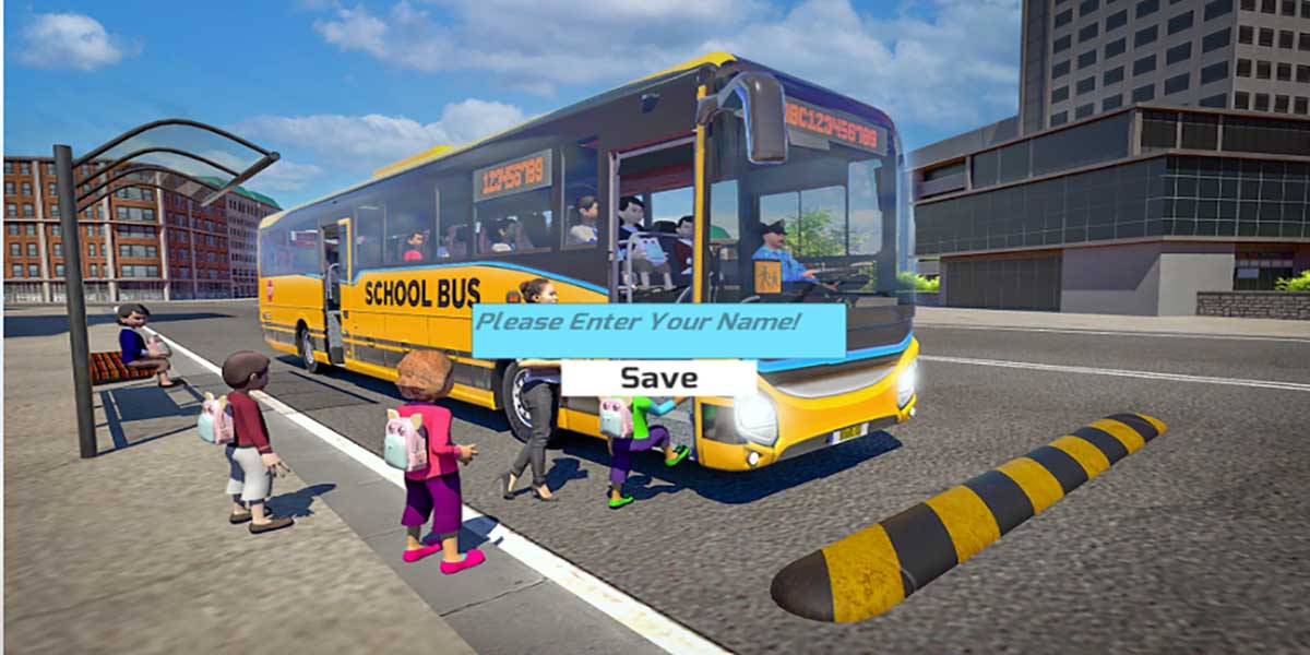 School Bus Game Driving Sim : Y8