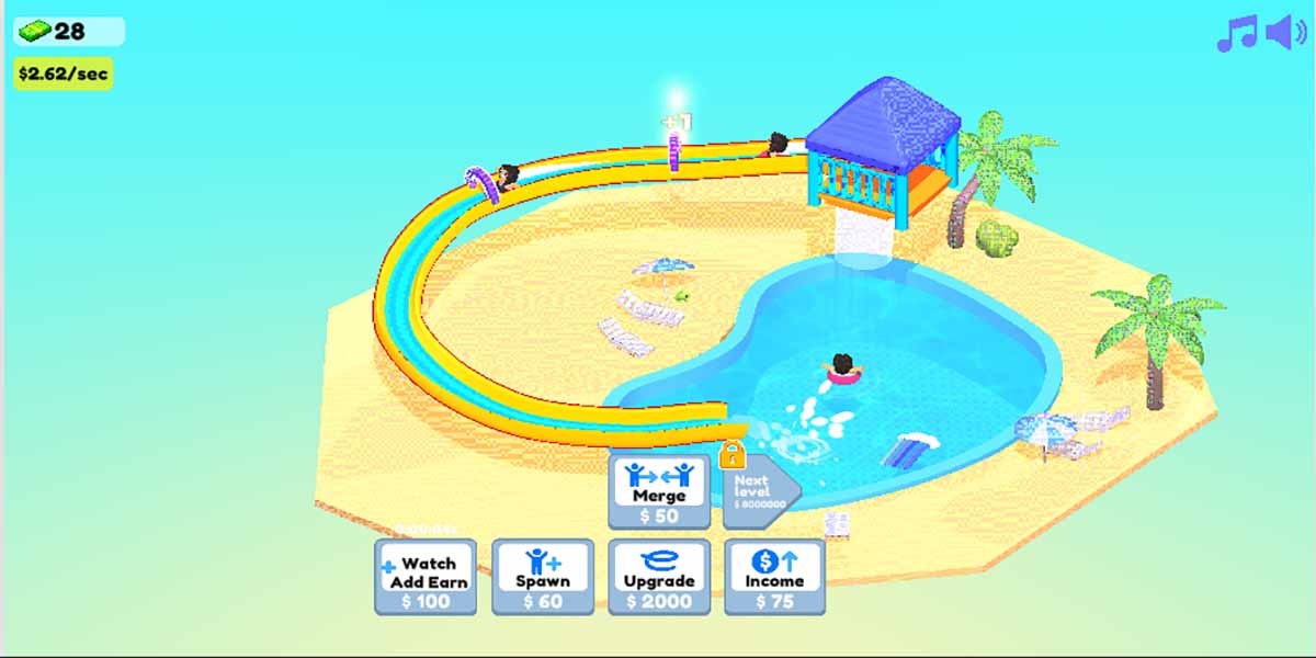 Aquapark Fun Loop: Y8 2