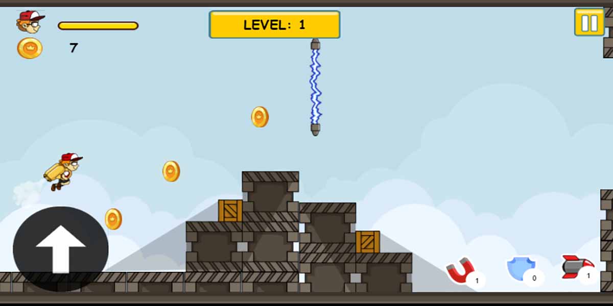 Jetpack Rider: Y8 2