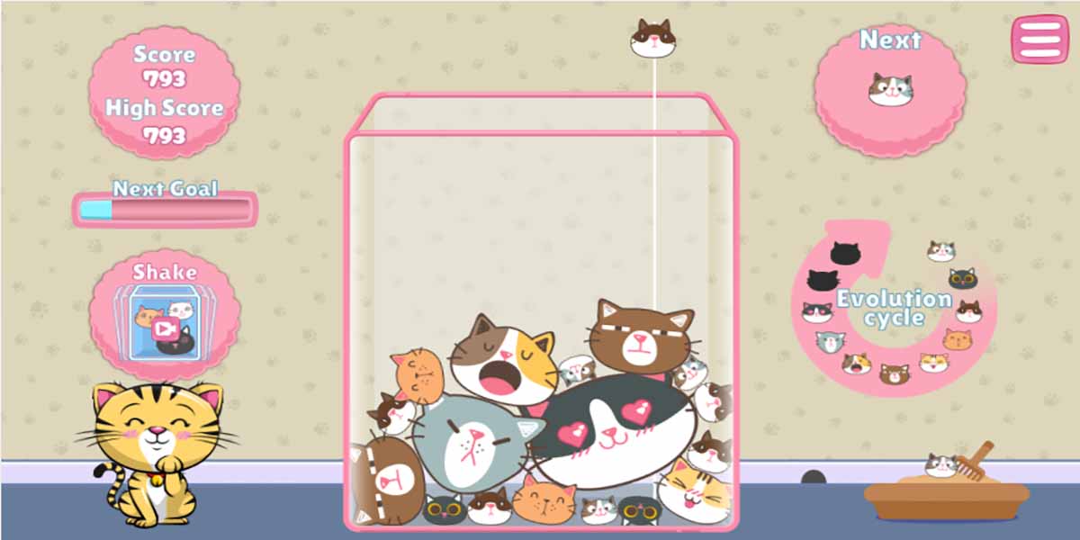 Kitty Cat Merge: Y8 2