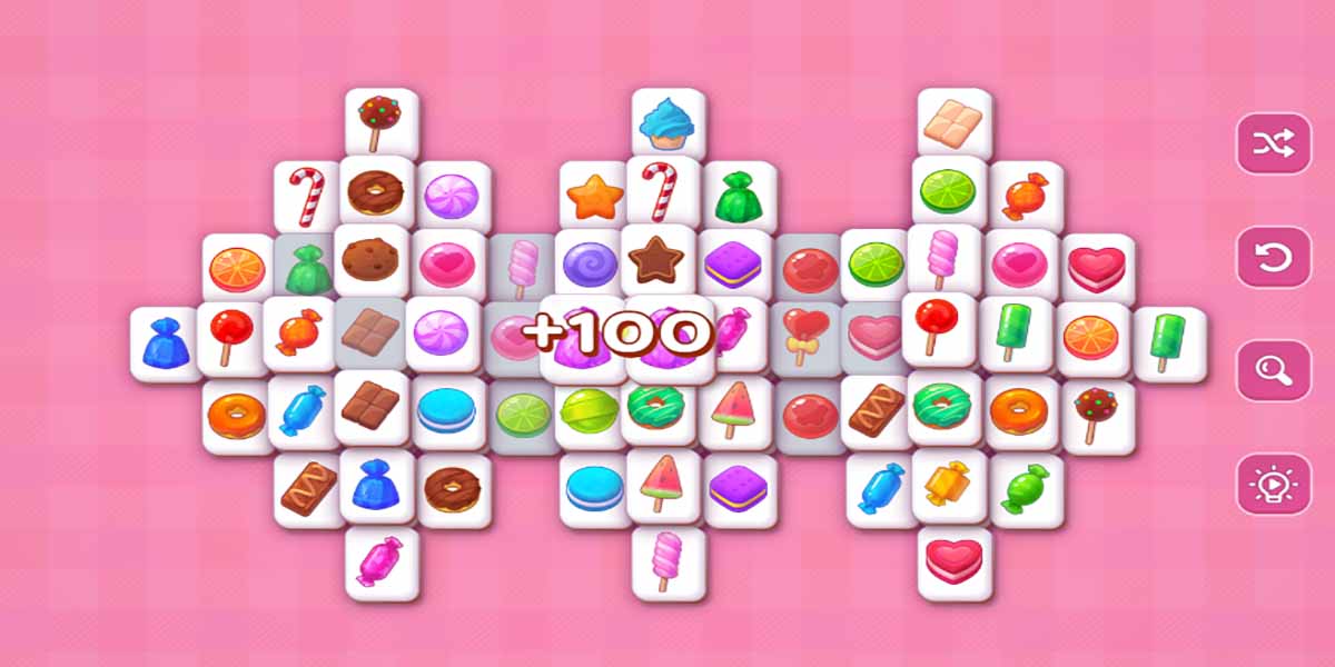 Solitaire Mahjong Candy 2: Y8 2