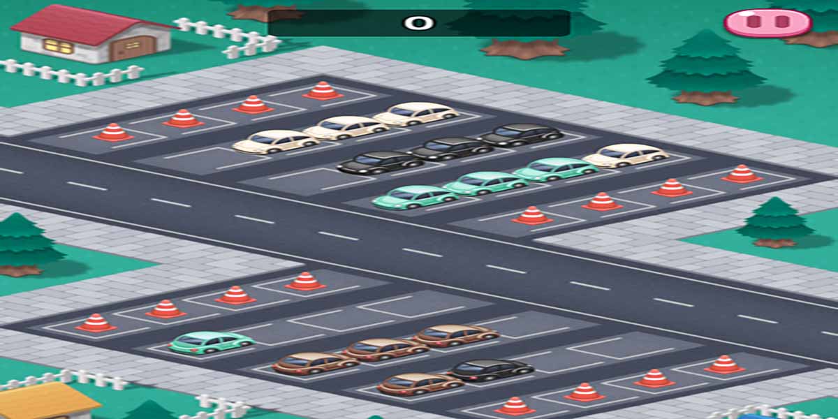 Sort Parking: Y8 2
