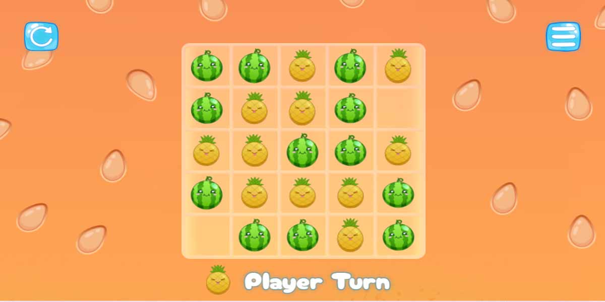 Watermelon Tic Tac Toe: Y8 2